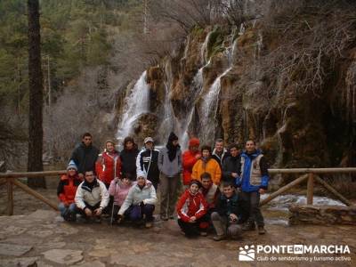 Nacimiento del Río Cuervo; rutas por la sierra de madrid